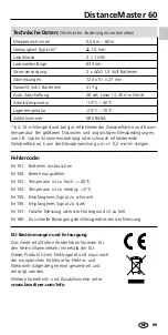 Preview for 9 page of LaserLiner DistanceMaster 60 Manual