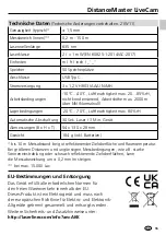 Preview for 15 page of LaserLiner DistanceMaster LiveCam Manual