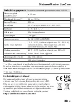 Preview for 43 page of LaserLiner DistanceMaster LiveCam Manual