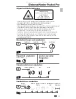 Предварительный просмотр 5 страницы LaserLiner DistanceMaster Pocket Pro Manual