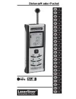 Preview for 1 page of LaserLiner DistanceMaster Pocket Manual