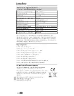 Preview for 150 page of LaserLiner DistanceMaster Pocket Manual