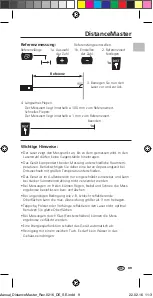 Preview for 9 page of LaserLiner DistanceMaster Operating Instructions Manual