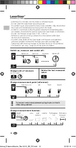 Preview for 12 page of LaserLiner DistanceMaster Operating Instructions Manual