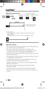 Preview for 16 page of LaserLiner DistanceMaster Operating Instructions Manual