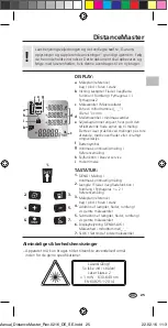 Preview for 25 page of LaserLiner DistanceMaster Operating Instructions Manual