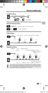 Preview for 27 page of LaserLiner DistanceMaster Operating Instructions Manual