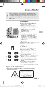 Preview for 53 page of LaserLiner DistanceMaster Operating Instructions Manual