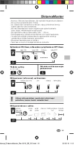 Preview for 61 page of LaserLiner DistanceMaster Operating Instructions Manual