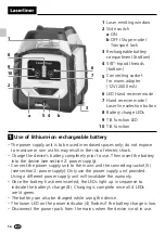 Preview for 14 page of LaserLiner Duraplane 360 Operating Instructions Manual