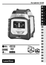 Preview for 1 page of LaserLiner Duraplane G360 Manual