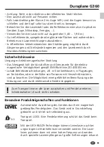 Preview for 3 page of LaserLiner Duraplane G360 Manual