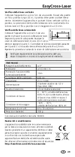 Preview for 29 page of LaserLiner EasyCross-Laser Manual