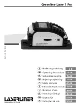 Предварительный просмотр 1 страницы LaserLiner Greenline-Laser 1 Pro Operating Instructions Manual