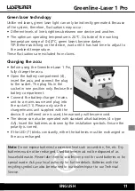 Предварительный просмотр 4 страницы LaserLiner Greenline-Laser 1 Pro Operating Instructions Manual