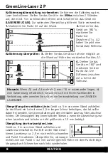 Предварительный просмотр 8 страницы LaserLiner GreenLine-Laser 2 P Operating Instructions Manual