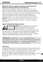 Предварительный просмотр 45 страницы LaserLiner GreenLine-Laser 2 P Operating Instructions Manual