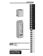 Предварительный просмотр 1 страницы LaserLiner LAN-Check Operating Instructions Manual