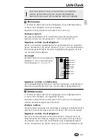 Предварительный просмотр 17 страницы LaserLiner LAN-Check Operating Instructions Manual