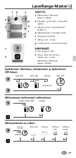 Preview for 37 page of LaserLiner LaserRange-Master i2 Manual