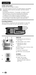 Preview for 10 page of LaserLiner LaserRange-Master i3 Manual