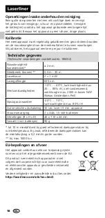 Preview for 18 page of LaserLiner LaserRange-Master i3 Manual