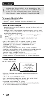 Preview for 44 page of LaserLiner LaserRange-Master i3 Manual