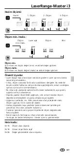 Preview for 67 page of LaserLiner LaserRange-Master i3 Manual