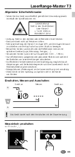 Preview for 5 page of LaserLiner LaserRange-Master T3 Operating Instructions Manual