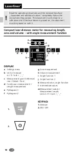 Preview for 10 page of LaserLiner LaserRange-Master T3 Operating Instructions Manual