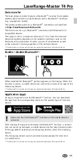 Preview for 17 page of LaserLiner LaserRange-Master T4 Pro Operating Instructions Manual