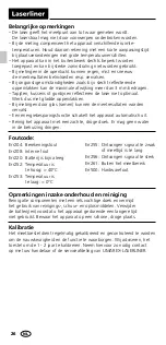 Preview for 26 page of LaserLiner LaserRange-Master T4 Pro Operating Instructions Manual