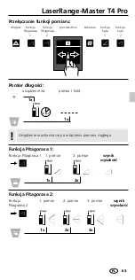 Preview for 63 page of LaserLiner LaserRange-Master T4 Pro Operating Instructions Manual