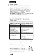 Preview for 10 page of LaserLiner LaserRange-Master T7 Manual