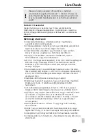 Preview for 71 page of LaserLiner LiveCheck Operating Instructions Manual