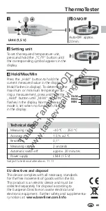 Предварительный просмотр 5 страницы LaserLiner LR44 Manual