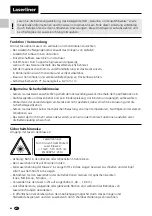 Preview for 2 page of LaserLiner MasterCross-Laser 2GP Operating Instructions Manual