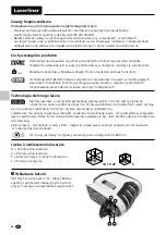 Preview for 38 page of LaserLiner MasterCross-Laser 2GP Operating Instructions Manual