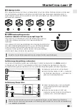 Предварительный просмотр 5 страницы LaserLiner MasterCross-Laser 2P Operating Instructions Manual