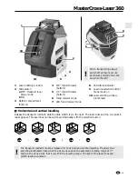 Предварительный просмотр 9 страницы LaserLiner MasterCross-Laser 360 Manual