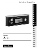 Preview for 1 page of LaserLiner MasterLevel Compact Plus Manual