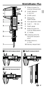 Preview for 7 page of LaserLiner MetricMaster Plus Operating Instructions Manual