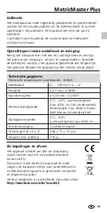 Preview for 13 page of LaserLiner MetricMaster Plus Operating Instructions Manual