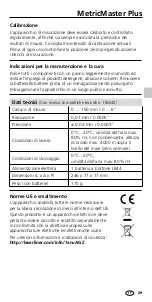 Preview for 29 page of LaserLiner MetricMaster Plus Operating Instructions Manual