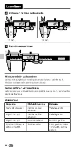 Preview for 36 page of LaserLiner MetricMaster Plus Operating Instructions Manual