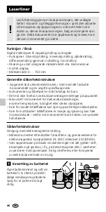 Preview for 46 page of LaserLiner MetricMaster Plus Operating Instructions Manual