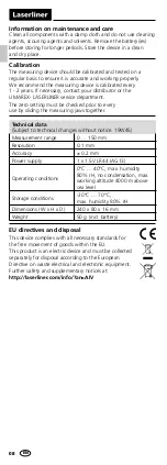 Preview for 8 page of LaserLiner MetricStar Manual