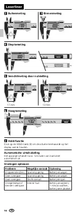 Preview for 10 page of LaserLiner MetricStar Manual