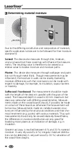 Preview for 8 page of LaserLiner MoistureFinder Manual