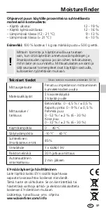 Preview for 37 page of LaserLiner MoistureFinder Manual